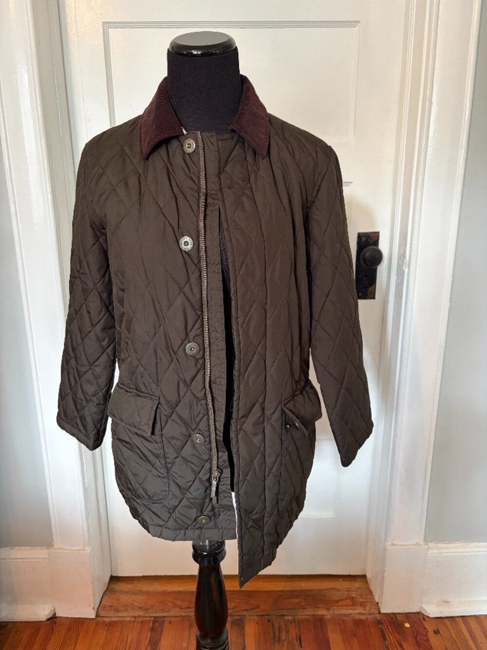 Mint Vintage Boys Brooks Brothers Lightweight Quilted & Lined Jacket
